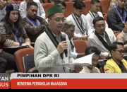 DPR RI Terima Aspirasi Mahasiswa, Represifitas hingga Reformasi Partai Politik Jadi Sorotan